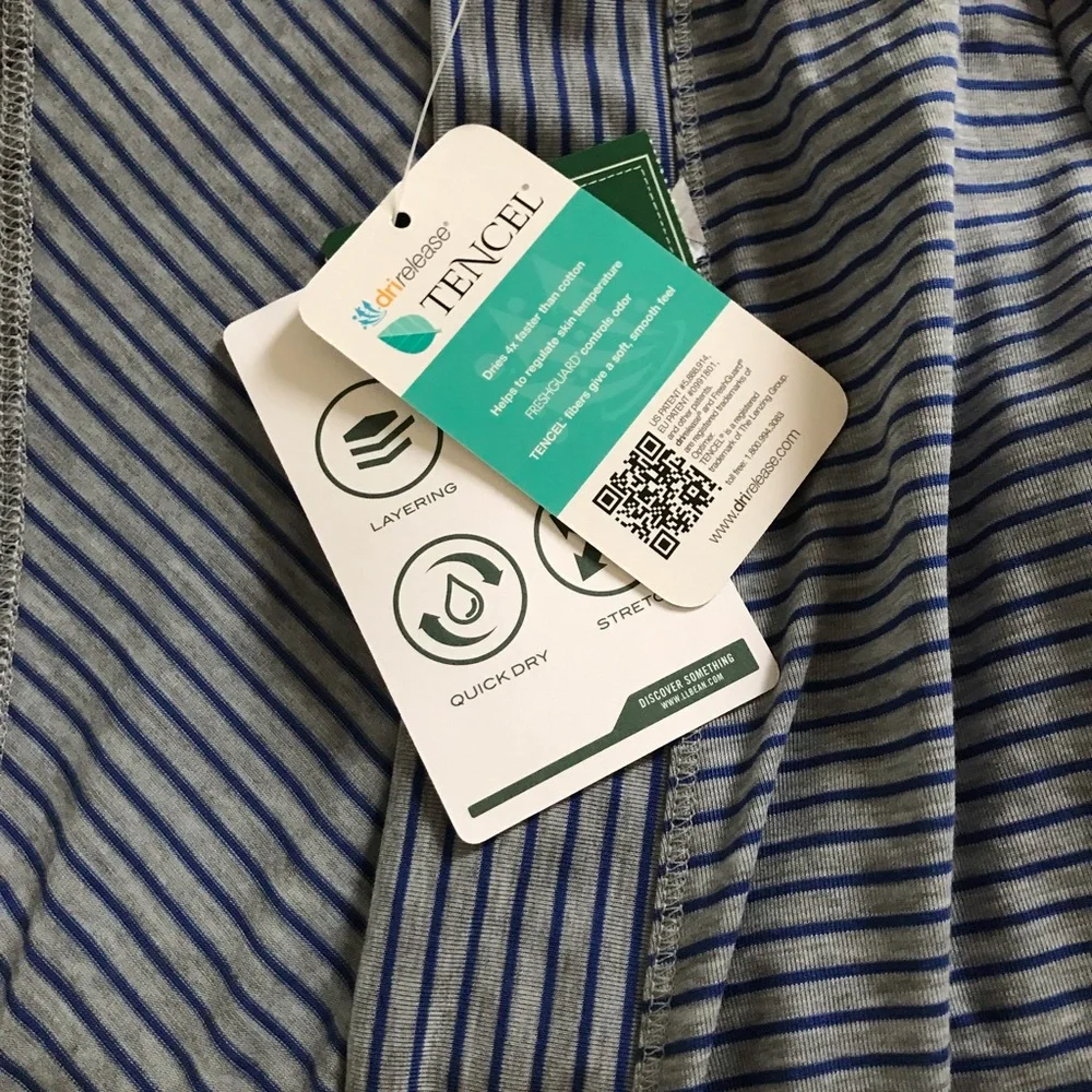 L.L Bean Open Cardigan Tencel NWT